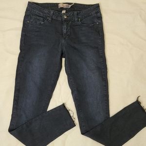 Paige Vintage Jogger skinny jean with raw hem